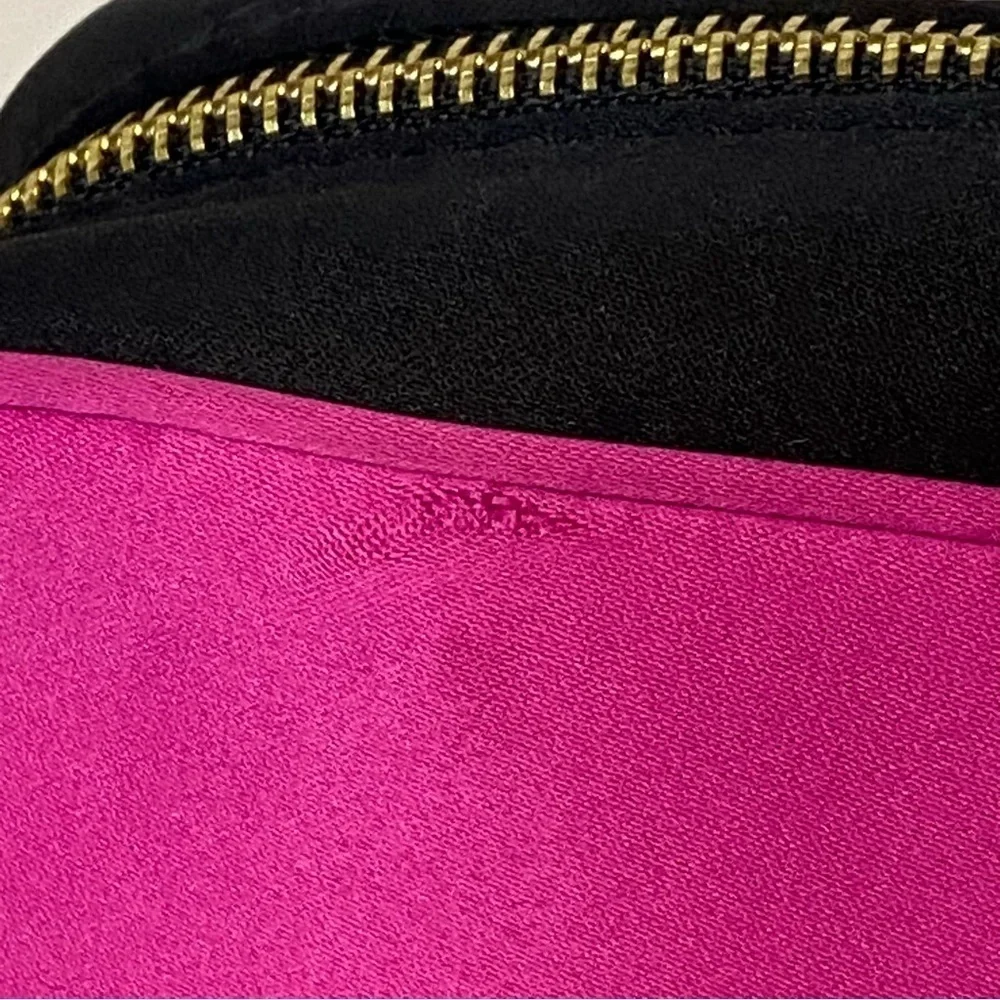 PRADA / Candy Pink & Black Cosmetic Bag